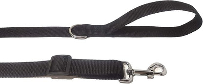 TAIAN Adjustable Nylon Dog Leash, 6 Foot Long Dog Leashes for Medium Large Dogs