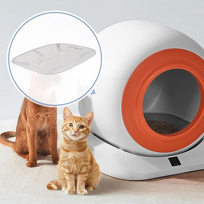 Cat Accessories Cat Litter Tray Self Cleaning Easy Installation Collects Waste Parts Replaces for, Base