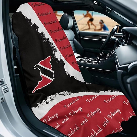 SEANATIVE Flag of Puerto Rico Sweat Towel Car Seat Cover for Gym Running Athletes Fitness Workout, Auto Seat Pet Protector, Sports Towel Seat Covers for Cars