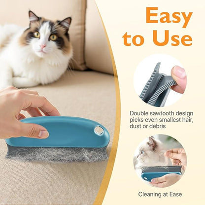 Pet Hair Removal Tool 3 Pack Dog Cat Hair Remover Carpet Scraper Rake Fur Removal Brush Lint Remover Shaver for Car Furniture Couch