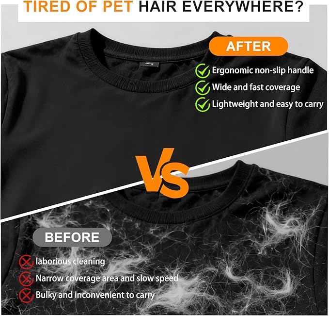 Pet Hair Removal Glove,Reusable Electrostatic Pet Hair Remover Glove,Washable Grooming Tool for Cats, Dogs, Furniture, Car Seats, & Carpets(1 Piece)