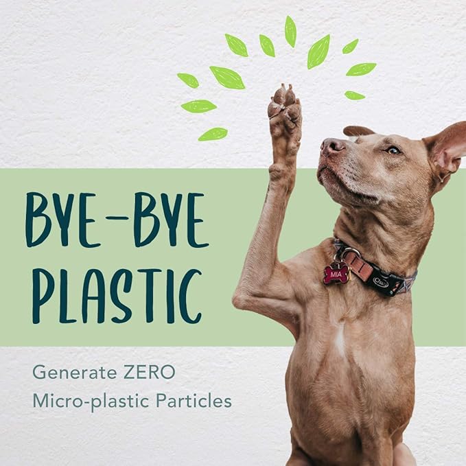 Dog Poop Bag, Compostable Dog Poop Bags, Doggied Poop Bags, Eco-Friendly, Unscented, Vegetable-Based, Extra Thick, Leak Proof, for Dogs and Cat Scoops, 120 Counts with Holder