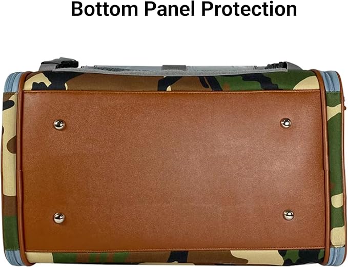 Mr. Peanut's Gold Series Standard Size Expandable Pet Carrier (Camo)