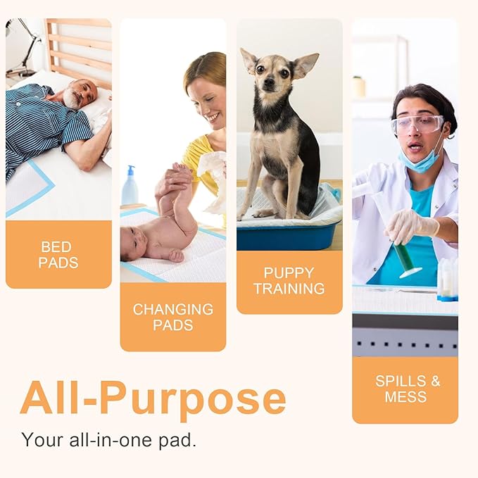 Pee Pads for Dogs 31"X55" Dog Pads Extra Large 100count,XXXXL Puppy Pee Pads Leak-Proof & Super Absorbent Pet Dog Pee Pads,Thicken Disposable Potty Pads Puppy Training Pads for Cats Rabbits