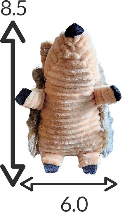 Hedgehog Dog Toy Plush | Squeaky Plush Toy for Small | Medium & Large Dogs | Animal Pet Plush Toy Teething and Aggressive Chewers | Small and Large Dog