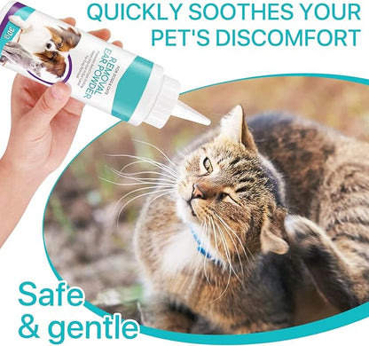 ALIVO Dog Ear Cleaner, Ear Cleaning Powder for Dogs & Cats Ear Infection, Pet Ear Powder Supports Dog Ear Infection Relief, Soothes Itchy Ears & Relieve Scratching, Dog Ear Care Cleaning Powder - 30g