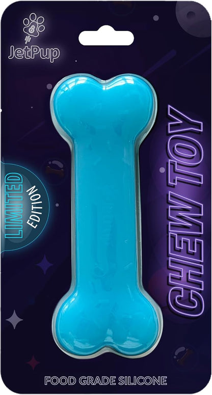 Pup Chew Toy - Bone - Human Grade Chew Toy - Human Pup Play - 100% Food Grade Silicone - (Blue Orbit* Limited Edition)