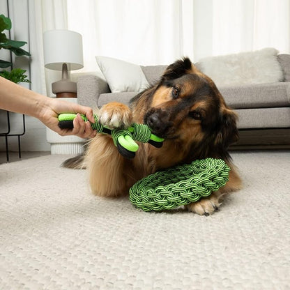 Jolly Pets TIK-Tak-Tugzz Small/Medium X Rope Dog Toy