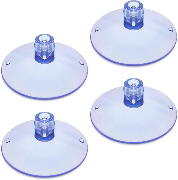 4 Pieces Cat Window Perch Suction Cup Cat Window Bed Suction Cup Replacement Suckers for Hammock Hanging Pet Supplies Indoors