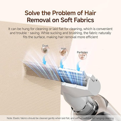 PAKEWAY Handheld Pet Hair Removal Vacuum, Pet Hair Removal Tool, Cat and Dog Hair Remover, Double Filtration, for Furniture, Couch, Carpet, Clothing and Bedding