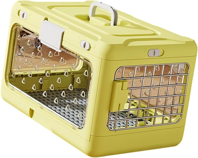 Foldable Pet Carrier with Anti Pee Layer and Spacious Inside for Comfort Compact Pet Carrier