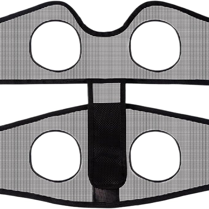 Cat Grooming Hammock, Anti-Scratching Mesh Bag, Dog and Cat Grooming Harness with S-Hook, Adorable Mesh Build, Puppy Kitten Home and Bathroom Tool for Ear Washing Combing Bathing