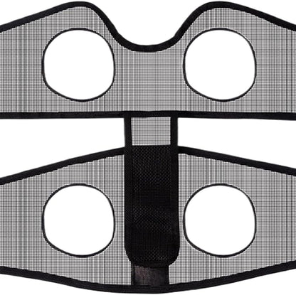 Cat Grooming Hammock, Anti-Scratching Mesh Bag, Dog and Cat Grooming Harness with S-Hook, Adorable Mesh Build, Puppy Kitten Home and Bathroom Tool for Ear Washing Combing Bathing