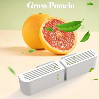 Fragrance Boxes for Cumrige, Deodorizer for Cumrige Self Cleaning Litter Box, Odor Eliminator Compatible with Fumoi Automatic Cat Litter Box, Grass Pomelo Scent