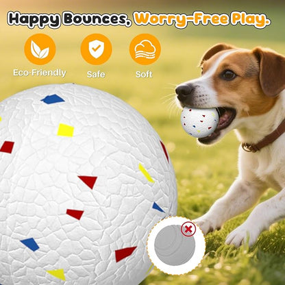 20-40ft Automatic Ball Launcher, Interactive Fetch Toy for Small Medium Dogs, Adjustable Rechargeable Tennis Thrower for Indoor Outdoor Fun, Physical Exercise and Brain Training(Green)