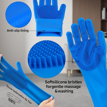 Pet Steam Brush for Dog & Cat – 3-in-1 Spray Hair Removal Comb for Shedding & Grooming, Softens Fur & Reduces Static – Water Brush for Long & Short Coats, Bath-Hating Pets, Includes Waterless Shampoo