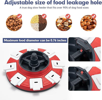 Dog Puzzle Toys for Dogs Mental Stimulation, Interactive Dog Toys Treat Dispenser,Dog Enrichment Food Toys