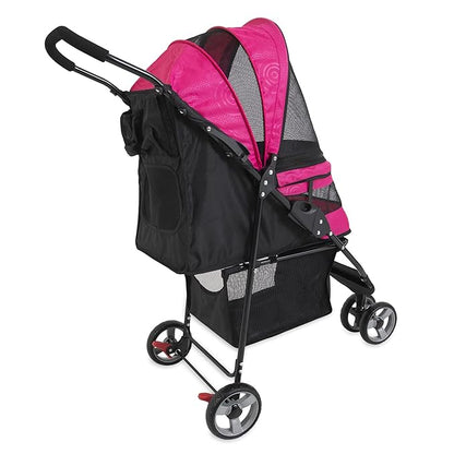 Gen7Pets Regal Plus Dog Stroller - Raspberry Sorbet Pet Stroller, Pink, 1 Count