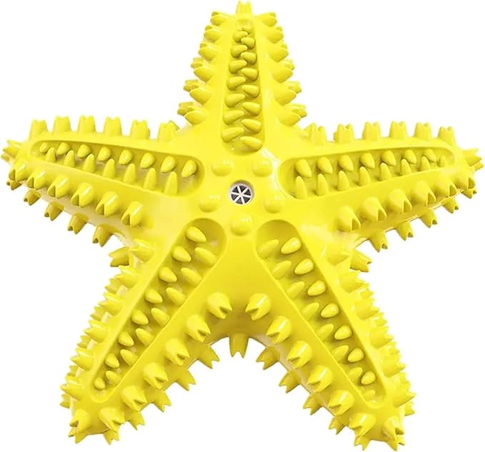 Pupix Chew Toy for Dog Aggressive Chewers Toothbrush Stick Pets Interactive Toys Tough Puppy Chew Treats for Small Medium Dogs Toy to Keep Them Busy, Yellow