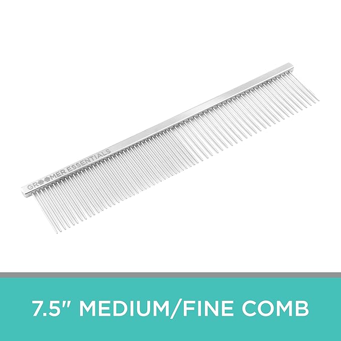7.5" Medium/Fine Comb