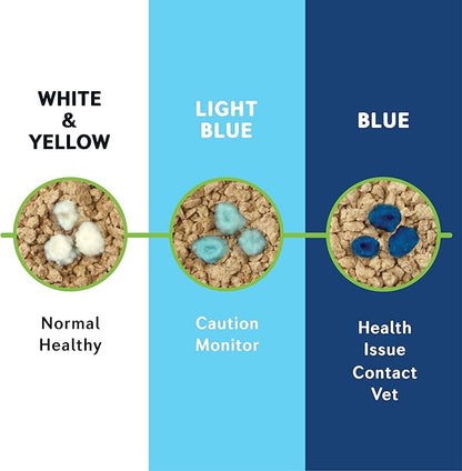 World's Best CAT Litter® Boosters™ Health Check-in™ | Cat Litter Additive for Health Monitoring | UTI Monitoring and Detection with Color Changing Indicator | Vet Approved | 12g (Pack of 2)