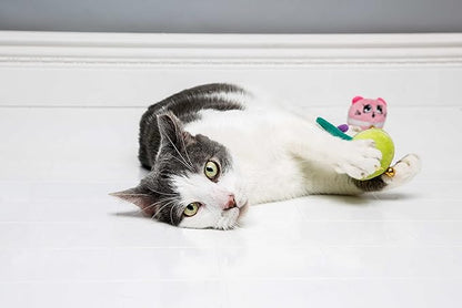 Cattraction with Silver Vine & Catnip Macaron Mice - 2 Pack,All Breed Sizes