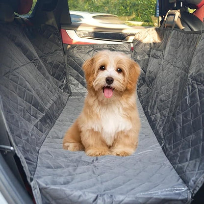 Dog Car Seat Cover for Pets Waterproof Seat Cover Hammock Scratch Proof Nonslip Back Seat Pet Bed Mat for Travel Durable Soft Back Seat Covers for Cars Trucks and SUVs (23.5 x 51 inch)