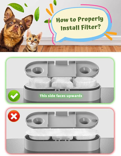 Dog Water Fountain Stainless Steel, 12L/16L Large Pet Water Fountain for Dogs, Dog Water Bowl Dispenser with Water Level Window & LED Light, Super Quiet for S-L Dogs and Multi-Pet (Filters)