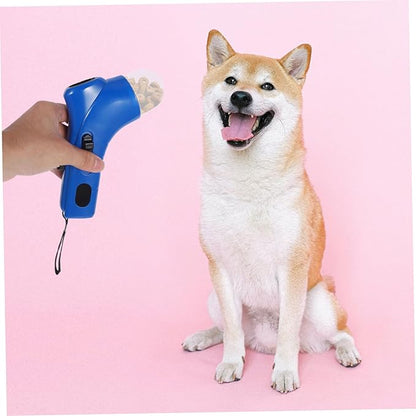 Kisangel Dog Snack Catapult Launcher for Interactive Pet Training Treat Dispenser for Dogs and Cats Blue