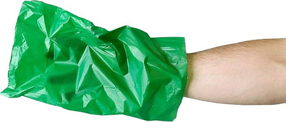 Case of 2000 Eco-Green Pet Waste Station 200 Bags on Roll (10 Rolls) - Bulk Dog Poop Bag - Dog Waste Station Bags - Doggie Bag Litter Pot