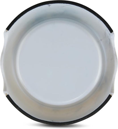 Marble Print Melamine Dog and Cat Food and Water Bowl, Non Skid Base, Anti-Slip Pet Feeder Bowls (5.4 Ounce, 13.5 Ounce,27 Ounce)