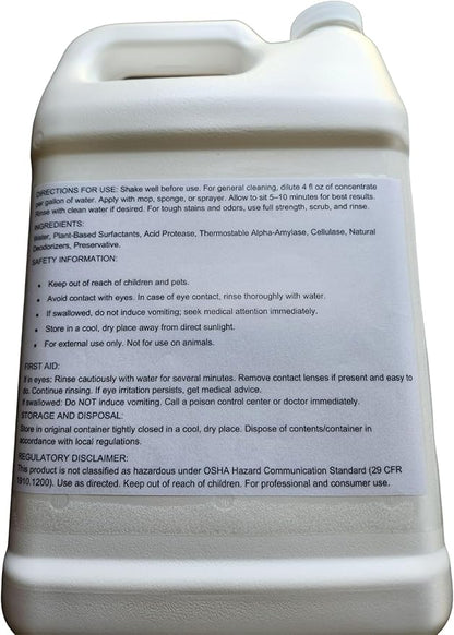 Nature's Way Soil Dog Urine Odor Eliminator for Outdoor Surfaces – Pet-Safe Enzyme Deodorizer for Grass, Concrete, Patios, Kennels & Artificial Turf – Removes Outdoor Pet Odors for Yards & Runs
