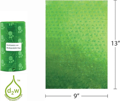 Wholesale Biodegradable Dog Poop Bags 28800-Count (1440 Rolls) with 2 Dispensers : Environment Friendly w/ d2w for Fast Degradation, Dog Waste Bags, Lavender Scented, Pet Waste Poopbags