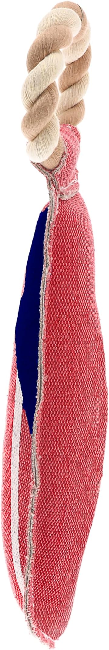 Pavilion - Love You Boatloads - 13" Puppy Dog Toy with Rope Handle K-9 Furry Companion Boat Lake Beach Gift