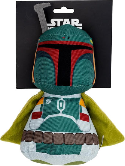 Star Wars Dog Toy, Star Wars Boba Fett Big Head Pose, Plush