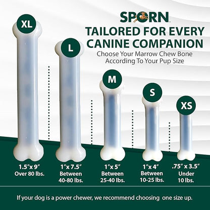 Sporn Dog Dental Toy, Marrow Chew, Large