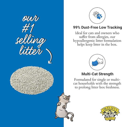 Dr. Elsey's Ultra Unscented Clumping Clay Cat Litter 18 lb Bag