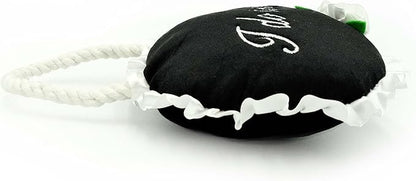 ZippyPaws Wedding Toy - Dog Squeaky Toy to Keep Them Busy, Cute Plush for Small, Medium, & Large Dogs, Stuffed Puppy Toy, Pet Products, Gift for All Breeds, 2 Round Squeakers - "I Do Too" Wedding Sign