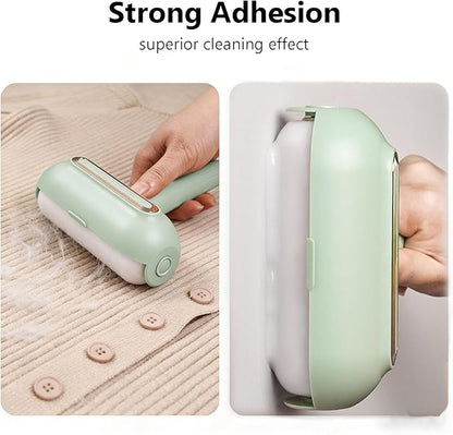 Reusable Lint Roller - Washable Pet Hair Remover that Never Needs Sticky Sheets, Powerful Gel Brush for Dog & Cat Hair on Furniture, Couch, Carpet, Bedding, and Car Upholstery