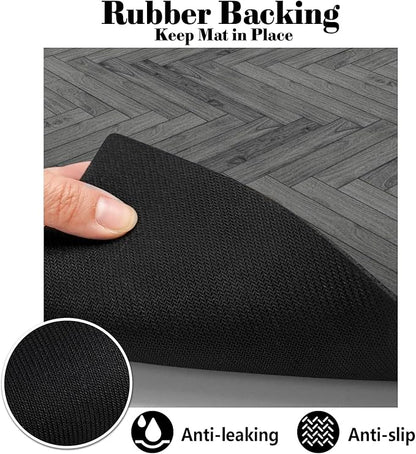 Dog Food Mats for Floors Absorbent, Pet Cat Food Mat - Quick Dry Dog Bowl Mats for Food and Water, Eco-Friendly Pet Supplies
