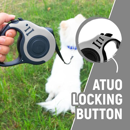 Retractable Dog Leash Automatic Telescopic Tractor Dog Tape, Pet Tape 10/16 FT Durable and Convenient, with Non-Slip Handle, Suitable for Small and Medium-Sized Dogs