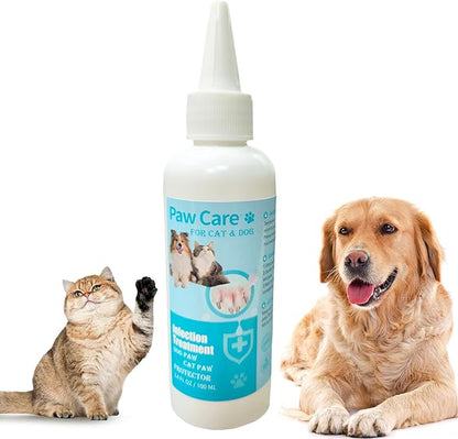 Dog Paw Cleaner, Paw Cleaner for Dogs, Dog Licking Paws Treatment,3.4oz Dog Paw Cleaning Solution, Dog Foot Cleaner, No Rinse Pet Toes Drops Safe Cat Cleanser Care for Cleaning Grooming