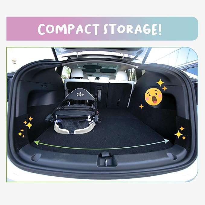 Petique Revolutionary Durable Pet Stroller, Easy Fold, Quality mesh Windows, Large Storage Basket, Secure Cup Holder Tray, Small/Medium Dogs, Cats and Pets, Supports up to 55LBS - Galaxy (Gray)