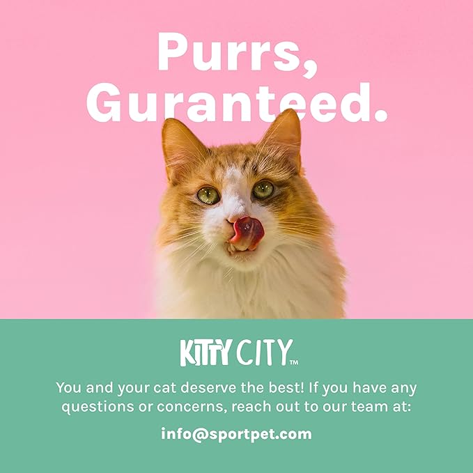 Kitty City Cat Scratcher Refill – 3-Pack Durable Corrugated Cardboard Scratch Pads with Catnip – Double-Sided for Longer Use, Cat Claw Maintenance & Furniture Protection - Size: 13.25" x 13.25"