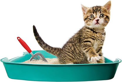 SunGrow Large Cat Litter Scoop, Life Transforming Cat Scooper, Reduces Hand Fatigue, Saves Clear Litter, Makes Scooping Faster and Easier