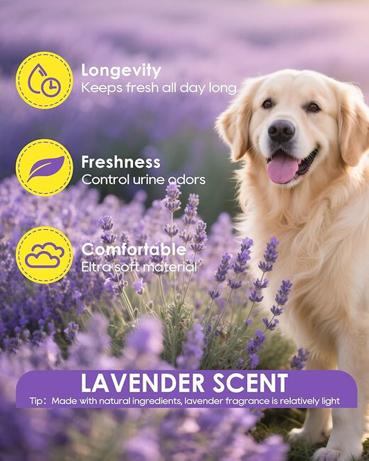 JollyMate 28"x34" Extra Large Dog Pee Pads 100 Counts, Leak-Proof Heavy Absorbent Pee Pads for Dogs, Quick Dry Disposable Puppy Pee Pads Slight Fresh Scented