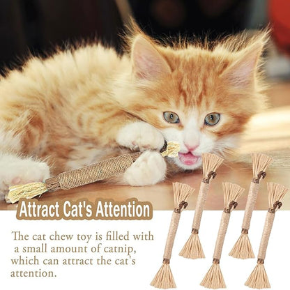 Natural Silvervine Dental Sticks, Silvervine Sticks for Cats, Natural Dental Stick (5pc)