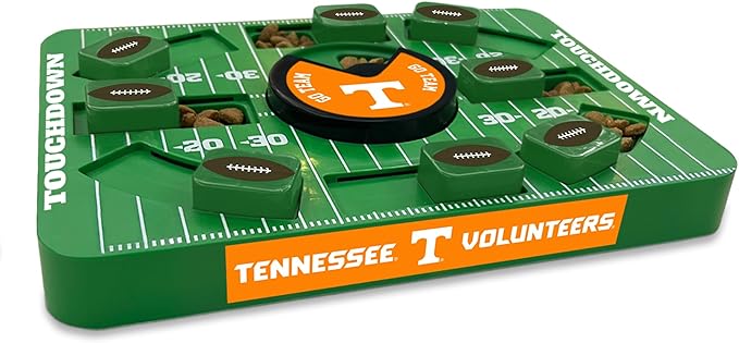 Pets First NCAA Tennessee Large Puzzle Toy - Interactive Dog Treat & Slow Feeding Toy