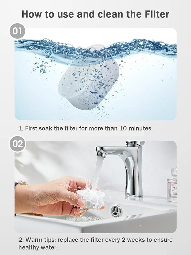 WOPET Cat Water Fountain, 67oz/2L Automatic Pet Water Dispenser for Cats & Small Dogs, Ultra Quiet Sleep-Friendly Pump, BPA-Free, 2 Flow Modes, Visible Water Level, 3-Stage Filtration