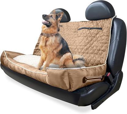 TAN, Large Pet Bed Cushion & Car Seat Cover, 52x20x7 (PET2G100LT)